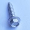 12G X 35Mm Galvanised Hex Flange Head Timber Screw (200Pack /500 Pack)