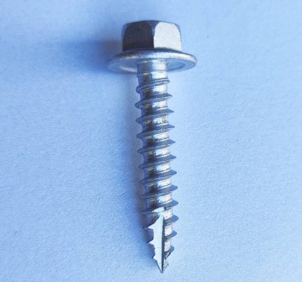 12g35 12G X 35Mm Galvanised Hex Flange Head Timber Screw (200Pack /500 Pack)
