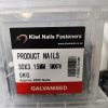 Kiwi nails - Galvanised Losse nails - Bracket Nails 30x3.15mm